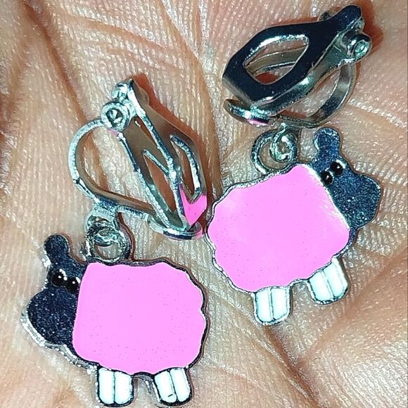 Super cute kid's fashion clip-on earrings - Picture 2 of 4